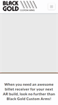 Mobile Screenshot of blackgoldcustomarms.com